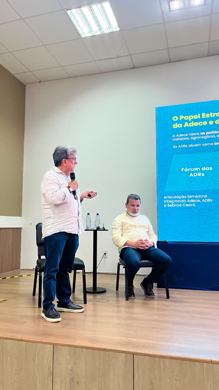 Apresentação sobre o papel estratégico da ADECE e das ADRs no desenvolvimento regional.
