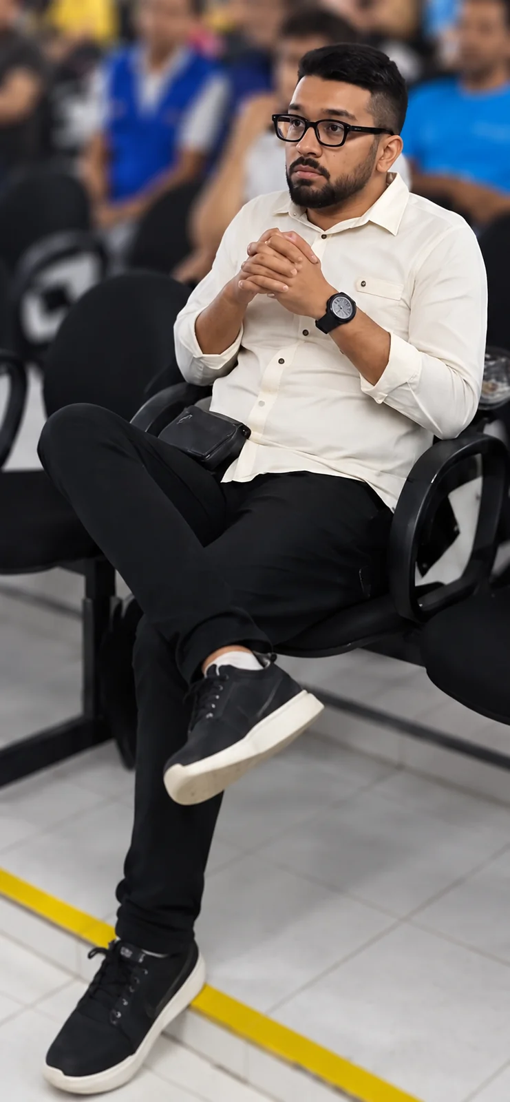 André Ricardo da Silva Fernandes, presidente da ADR Sertão Central, no lançamento da 8ª Copa Leite
