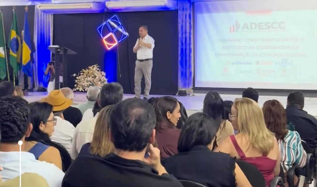 Discurso do Prefeito de Banabuiú, Marcílio Coelho, durante o I Seminário Conectando o Sertão