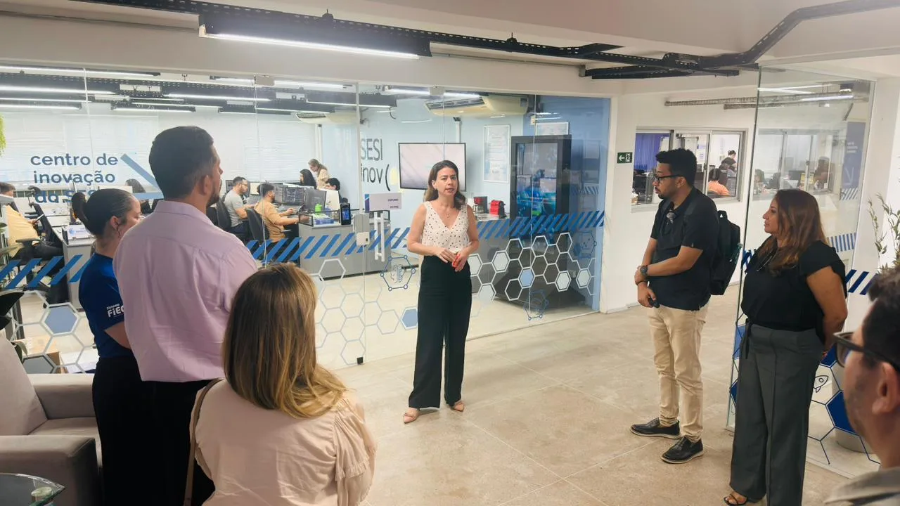Visita ao Centro de Inovação do SESI SENAI