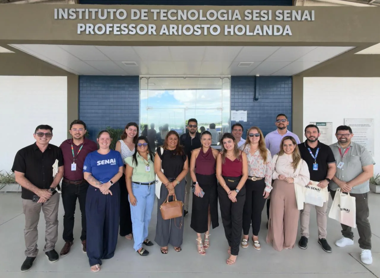 Visita técnica ao Instituto SESI SENAI Professor Ariosto Holanda — Maracanaú